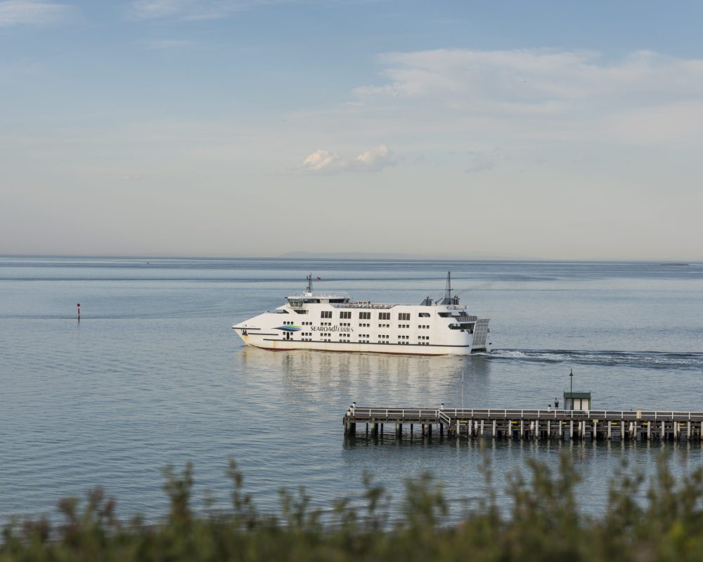 Ferry departing Sorrento