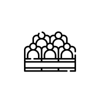 Up to 50 people